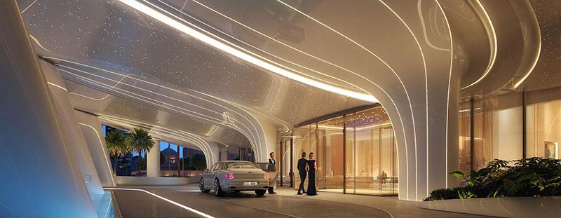 binghatti sky blade at downtown dubai